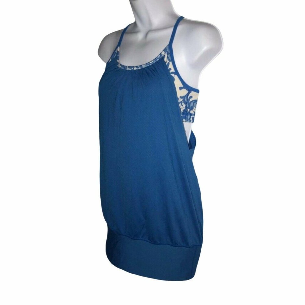 Lululemon No Limits Floral Athletic Tank Top 4 XS - Picture 5 of 8